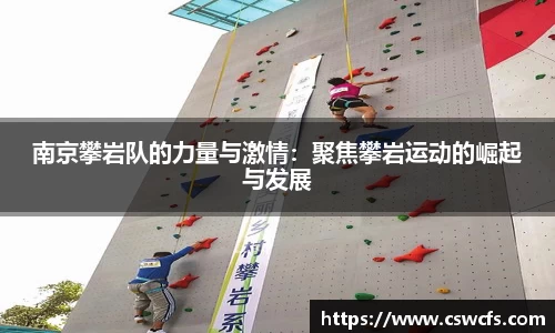 南京攀岩队的力量与激情:聚焦攀岩运动的崛起与发展